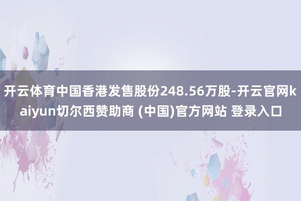 开云体育中国香港发售股份248.56万股-开云官网kaiyun切尔西赞助商 (中国)官方网站 登录入口